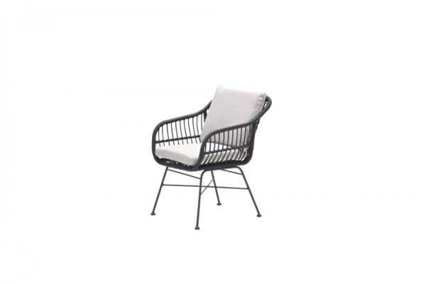 Margriet Stuhl carbon black / black / desert sand