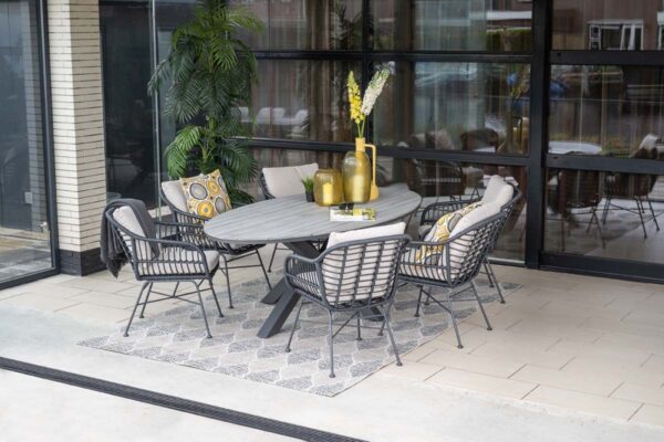 Margriet Stuhl carbon black / black / desert sand – Bild 7