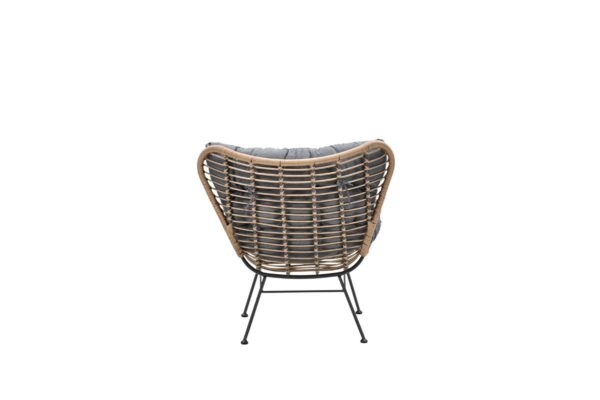 Libelle Relaxstuhl natural rotan / mystic grey – Bild 6