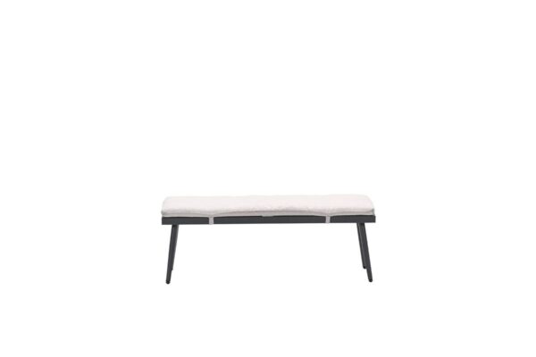 Teramon Bank 120 x 40 x H43.5 cm carbon black / desert sand – Bild 2