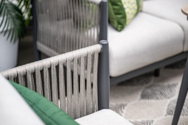Diamo Lounge carbon black / rope grey sand / valley sand – Bild 5