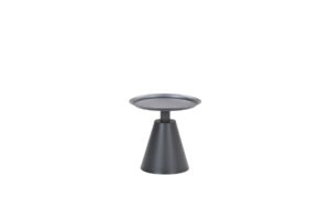 Zavala Beistelltisch Ø 50 x H48 cm carbon black