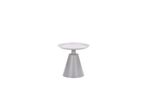 Zavala Beistelltisch Ø 50 x H48 cm taupe