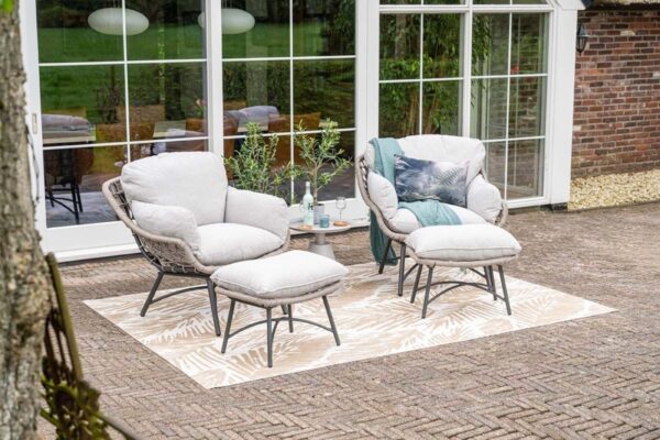 Zavala Beistelltisch Ø 50 x H48 cm taupe – Bild 6