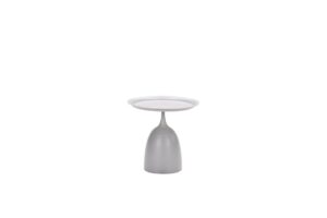 Mioala Beistelltisch Ø 50 x H48 cm taupe