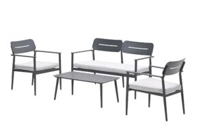 Morella Lounge carbon black / valley sand