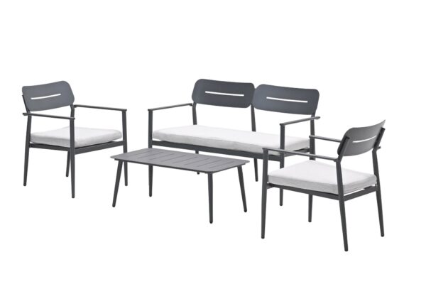 Morella Lounge carbon black / valley sand