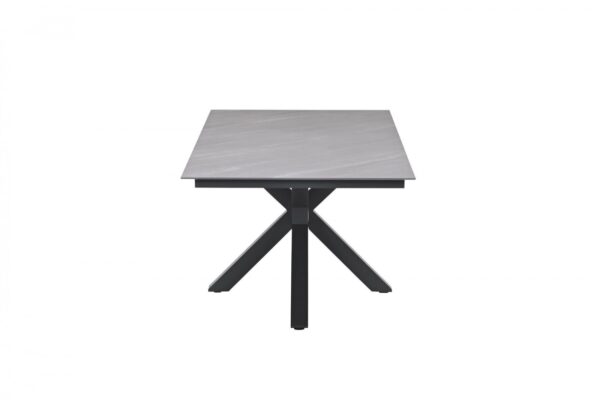 Ireland Tisch 240 x 100 x H76 cm carbon black / Centostone Napoli grey – Bild 5