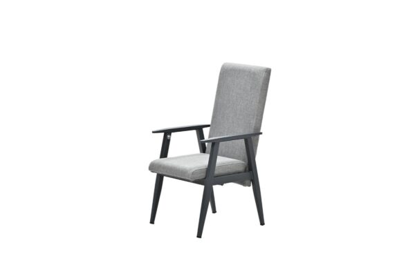 Foggia verstellbarer Stuhl carbon black / Sand Texfiber