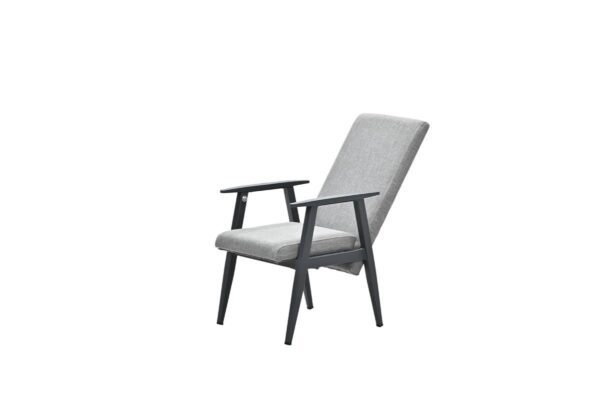 Foggia verstellbarer Stuhl carbon black / Sand Texfiber – Bild 4