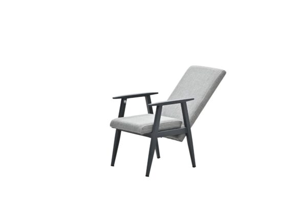 Foggia verstellbarer Stuhl carbon black / Sand Texfiber – Bild 5