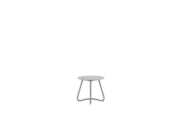 Vento Beistelltisch Ø 45 x H41 cm taupe / Centostone Napoli sand – Bild 3