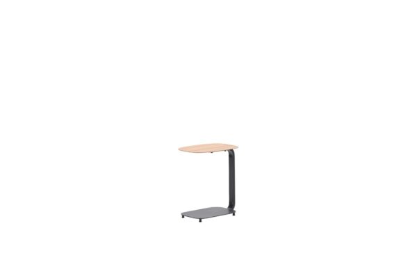 Lucca Laptop Tisch 45 x 30 x H51 cm carbon black / teak look