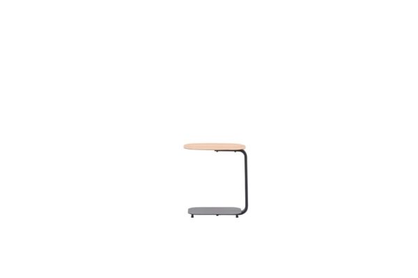 Lucca Laptop Tisch 45 x 30 x H51 cm carbon black / teak look – Bild 5