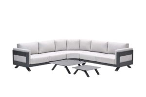 Realdo Lounge carbon black / valley sand