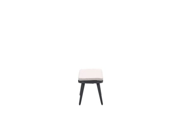 Allasio Bank 101 x 40 x H45 cm carbon black / desert sand – Bild 4
