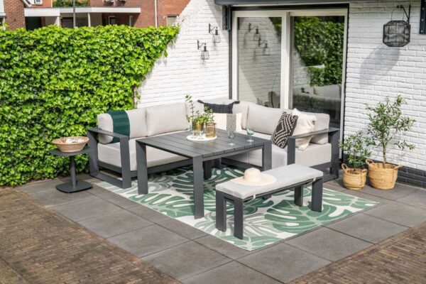 Levanto Tisch 115.5 x 115.5 x H68 cm carbon black – Bild 7