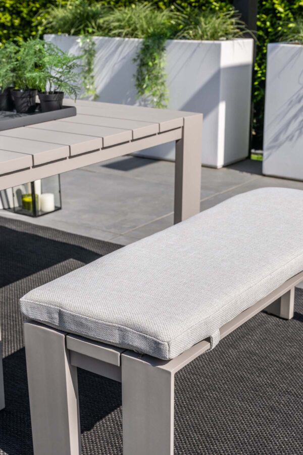Levanto Bank 115.5 x 39 x H45 cm taupe / valley sand – Bild 6