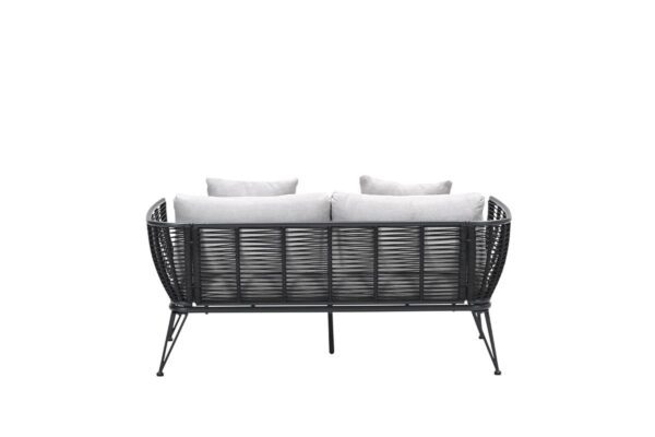 Melissa Daybed carbon black / rope lava black / valley sand – Bild 6