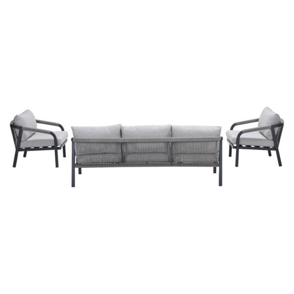 Monti Lounge carbon black / rope taupe / valley sand – Bild 3