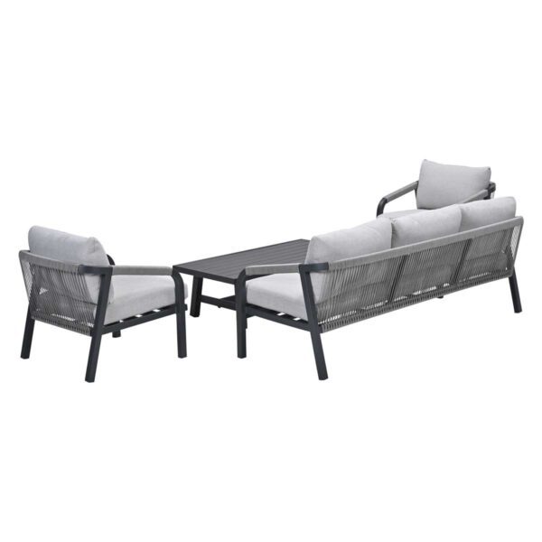 Monti Lounge carbon black / rope taupe / valley sand – Bild 6