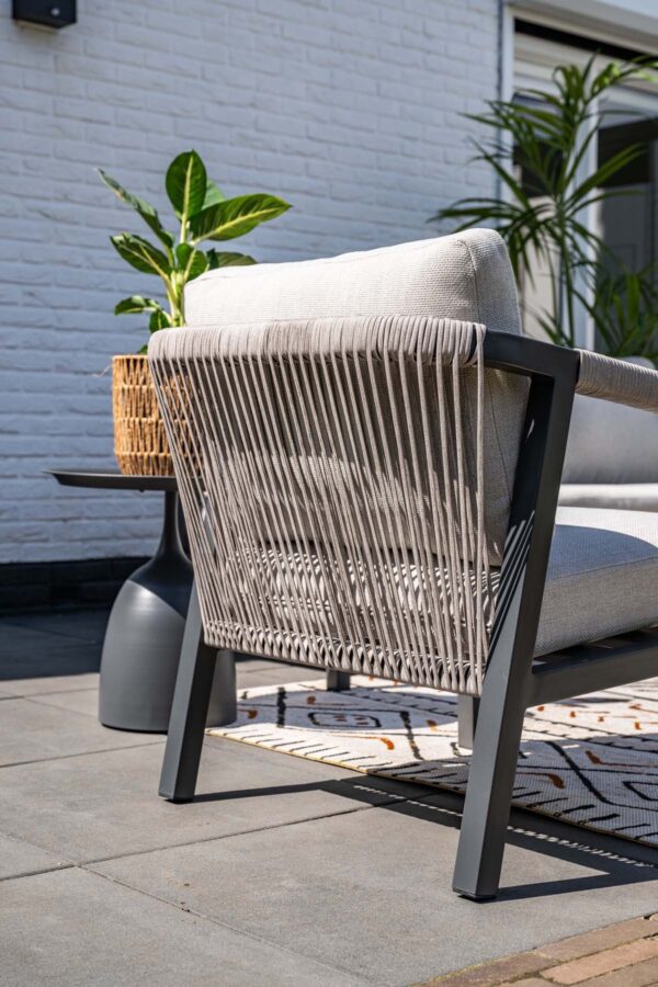 Monti Lounge carbon black / rope taupe / valley sand – Bild 11