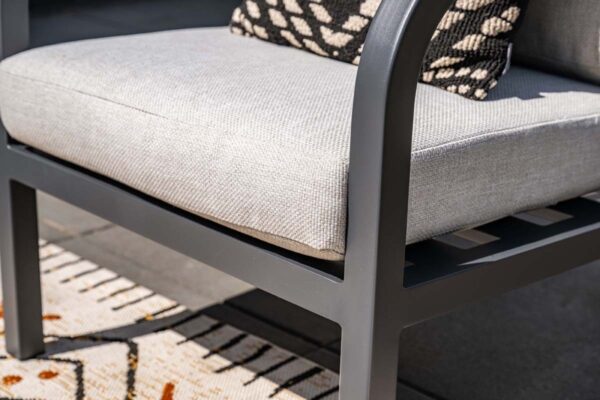 Monti Lounge carbon black / rope taupe / valley sand – Bild 8