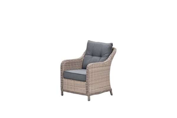 Milwaukee Lounge Stuhl vintage willow / mystic grey