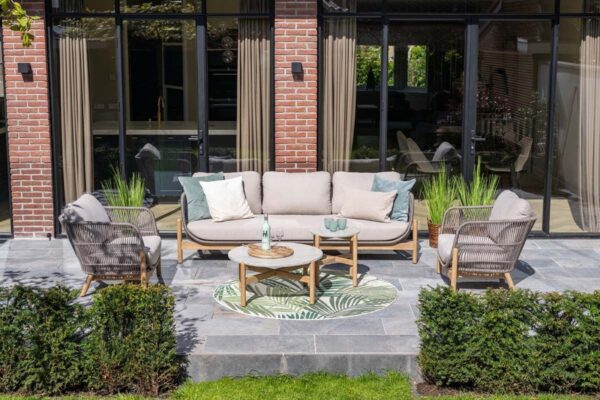 Talara Lounge Akazie white wash / rope taupe / grey sand – Bild 4
