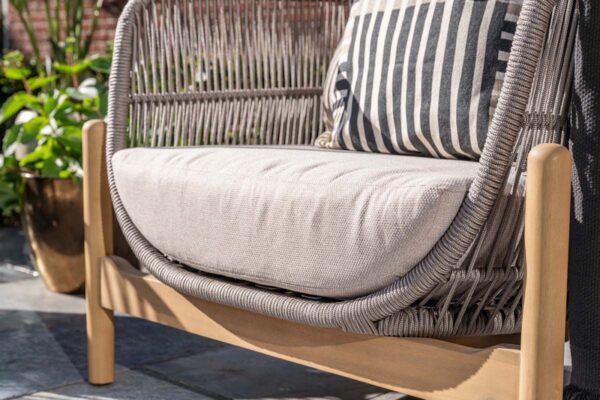 Talara Lounge Akazie white wash / rope taupe / grey sand – Bild 4