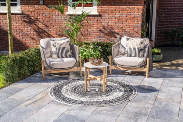 Talara Lounge Akazie white wash / rope taupe / grey sand – Bild 7