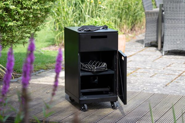 Grillschrank mit Rollen – Bild 2