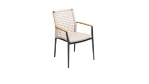 Grenada Stuhl anthrazit / beige