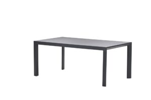Latina Tisch 180/230 x 100 x H74 cm carbon black