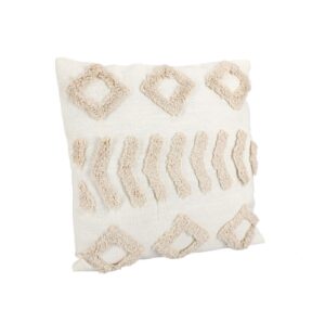 Fluffy Kissen Elfenbein 45 x 45 cm