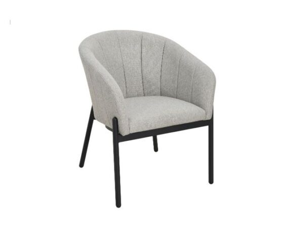 Biscayne Armstuhl anthrazit / creme