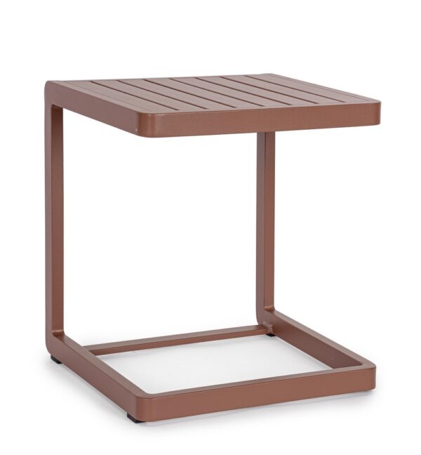 KONNOR Beistelltisch 40 x 40 cm kupfer