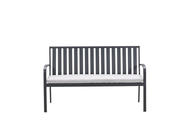 Bruno Parkbank carbon black / valley sand – Bild 2