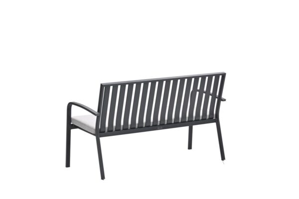 Bruno Parkbank carbon black / valley sand – Bild 5