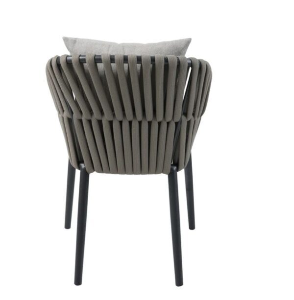 Nizza Stuhl anthrazit / taupe – Bild 5