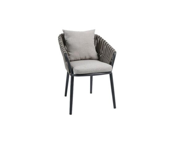 Nizza Stuhl anthrazit / taupe
