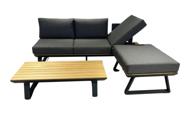 Porto Lounge anthrazit / grau
