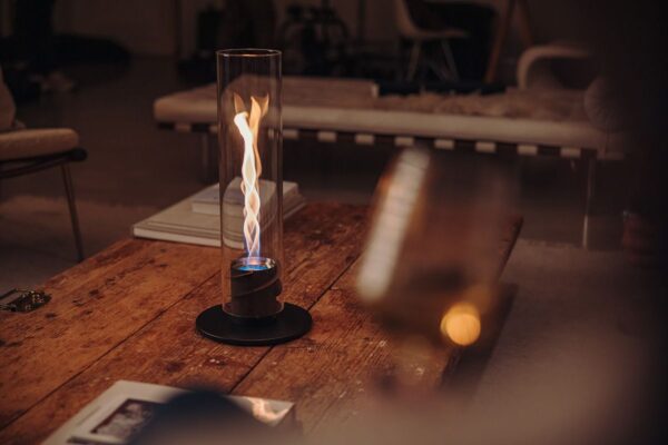 SPIN 900 Tischfeuer schwarz – Bild 2