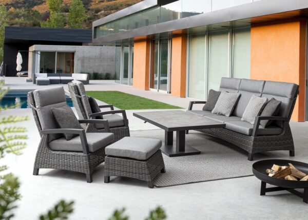 Truman Tisch 140 x 85 x 49/72 cm anthrazit – Bild 10