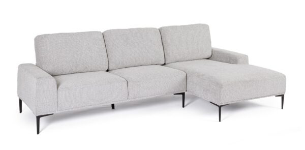 WASHINGTON 3-Sitzer Sofa hellgrau