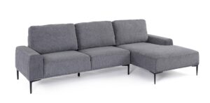 WASHINGTON 3-Sitzer Sofa dunkelgrau