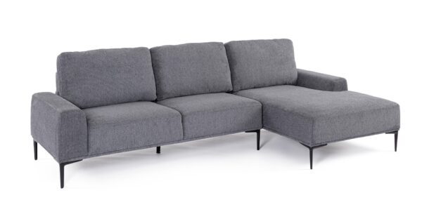 WASHINGTON 3-Sitzer Sofa dunkelgrau