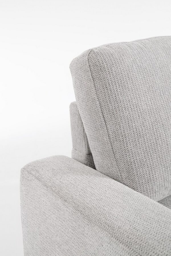 WASHINGTON 3-Sitzer Sofa hellgrau – Bild 7