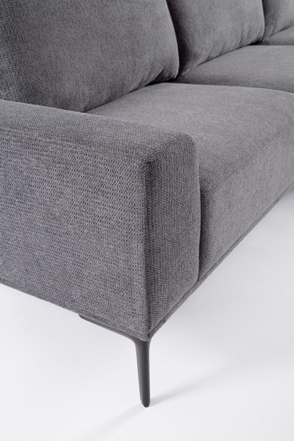 WASHINGTON 3-Sitzer Sofa dunkelgrau – Bild 8