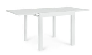 Cliv Tisch 80 - 160 x 80 x H75 cm weiß